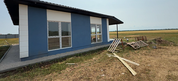 Новый дом в Крыму недалеко от моря в селе Винницкое